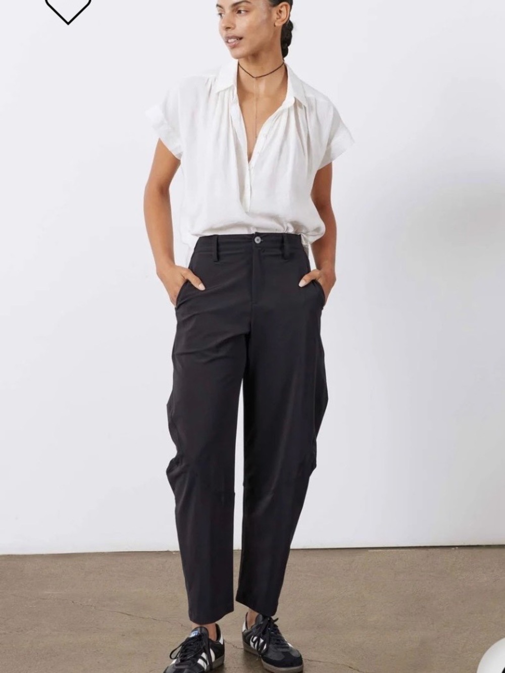 Ruti black Wide-ish Pants